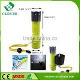 ABS Material 4*AAA Battery 180LM Plastic Waterproof Torch for Diving thumbnail-3