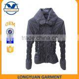 Slim Fit Custom Women Pu Leather Jacket New Style 2016 pu Jacket thumbnail-1