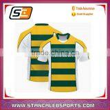 China Made Wholesale Custom Sublimation Polo Shirt Rugby Jersey thumbnail-1