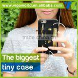 Vigoworld Puffercase an Amazing Phone Case for Iphone 7 With Rubber Pocket /holder for Earphone and Cards