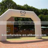 White Mazda Inflatable Advertising Promotion Entrance Arch