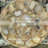 Gemstone Agate Wash Basin , Semi Precious Stone Sink