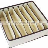 Collapsible Storage Boxes Bra Underwear Closet Organizer Drawer Divider 4 Set thumbnail-4