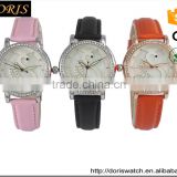 latest watches design for ladies quartz movement men leather watch
