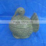 Glazed Ceramic Turkey thumbnail-1