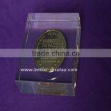 Custom Lucite Acrylic Picture Paperweight thumbnail-3