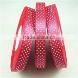 Silk Screen Printing/Heating Transfer Printing New Charm Satin Ribbon Bow With Polka Dots PinkK~ thumbnail-2
