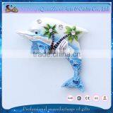 Resin Beach Dolphin Shape Dominican Souvenir Magnet thumbnail-4