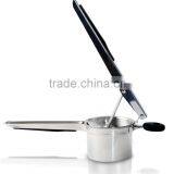 Large Hand Stainless Steel Mash Potato Ricer Masher/ Fruit Press With Soft Touch Handles thumbnail-4