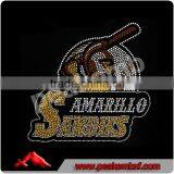 Rhinestone Amarillo Sandies Custom Plastisol Heat Transfers thumbnail-1