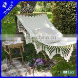 Luxurious Macrame Natural Hammock With Stick