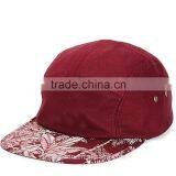 Fashion Design 100% Cotton Blank Wholesale Custom 5 Panel Hats thumbnail-6
