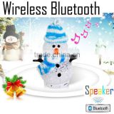 Snowman Christmas Wireless Bluetooth Speaker