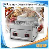 Kitchen Equipment Double Basket Commercial Gas Deep Fryer With Storage Barrel(whatsapp:0086 15039114052) thumbnail-3