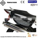 MOTORCYCLE LARGE TWIN BLACK SPORTS PANNIER BAGS MOTORBIKE/BIKE STORAGE thumbnail-1