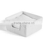 Personalized Handmade Color Glazed Decorative Ceramic Countryside Napkin Holder thumbnail-1