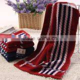 2015 Wholesame Fashion Design China Bath Microfiber Towels Check Face Towels thumbnail-3