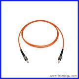 ST Fiber-optic Patch Cords, Multiple Mode, Simplex 50/125 and Low Insertion Loss thumbnail-1