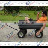 Vigoro Yard Pull Wagon With Dumping Feature thumbnail-6