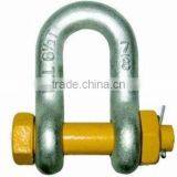 3/16' Galvanized US Type Drop Forged Chain Anchor Snap Dee Shackle Price thumbnail-6