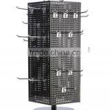 Customized Metal Countertop Sign Holder Pegboard Spinner Stand thumbnail-3