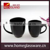 Manufactory Supply Fancy Black Ceramic Coffee Mug Cup thumbnail-4