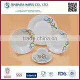 Machine-Making DS02016 16pcs Low Prices Ceramic Dinner Plate Sets thumbnail-1
