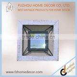 Hot Sell Customized Antique White Wood Photo Frame With Metal Decoration thumbnail-6