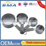 Top Quality 4pcs Stainless Steel Spoon Set Measuring Cup Spoon With Silicon Handle thumbnail-1
