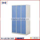 3 Doors Wardrobe Lockers Metal Wardrobe Lockers thumbnail-1