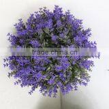 High Quality Artificial Cheap Grass Ball Decorative Lavender Grass Ball for Sale thumbnail-1