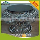 Unique Design Hotel Coffee Side End Table Made by Stainless Steel B022 thumbnail-1