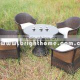 Dining Chair & Table BP-375 PE Rattan Wicker Outddor Furniture thumbnail-1