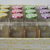 12pcs Glass Milk Bottle With Lid and Display Box thumbnail-1