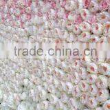 Artificial Silk Ombre Flower Wall With Wood Panel for Wedding Decoration thumbnail-4