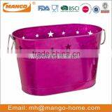 Colorful Traditional Metal Ice Bucket thumbnail-6