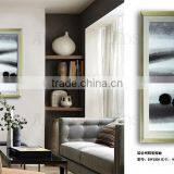 Frame Handmade Lotus Pod Water Color Canvas Wall Art for Home Decoration thumbnail-2