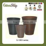 Decorative Garden Terracotta Pots Wholesale From Greenship/ 10 Years Lifetime/ Lightweight/ UV Protection/ Eco-friendly thumbnail-1