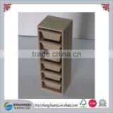 Unfinished Wooden Storage Cabinet thumbnail-1