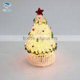 Wholesale Christmas Decoration Tree Shaped Crystal Craft Supplies thumbnail-1