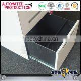 Personal 3 Drawer Mobile Pedestal Cabinet Movable Cabinet Metal Drawer Cabinet thumbnail-3