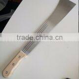 Wooden Handle Thick Blade Knife Machete Sugar Cane Corn Machete thumbnail-1