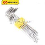 9 Pcs Tort Piont Hex Key Set
