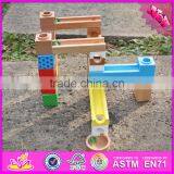2016 New Design Building Blocks Funny Children Wooden Marble Run Toys W13A126 thumbnail-2