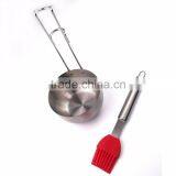 High Quality Bbq Sauce Pot With Silicone Basting Brush thumbnail-2