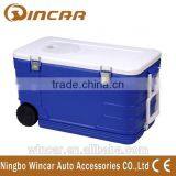 52L Capacity Blue Color Ice Cooler Box thumbnail-2