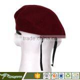 Wholesale Custom Types Of Red Military Berets thumbnail-3