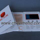 Fashion A4 Size 7'' LCD OEM Video Brochure, Invitation Lcd Video Brochure Card,new Business Ideas thumbnail-2