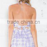 Tie Die 2 Pieces Set Women Two Pieces Dresses With Tassel thumbnail-4