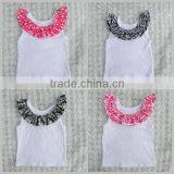 Wholesale Cheap Ruffle Shirts Toddler Baby Tank Top thumbnail-1